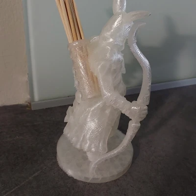 Hộp cắm tăm hình thỏ bắn cung