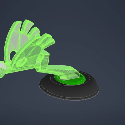 Logo Škoda cho mui xe