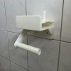 Giá đỡ giấy vệ sinh kèm khay đựng điện thoại và khăn ướt - Thumbnail 3