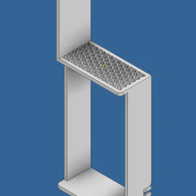 Giá đỡ bộ sưởi máy in Resin Saturn 3 Ultra cho 2 bên trên