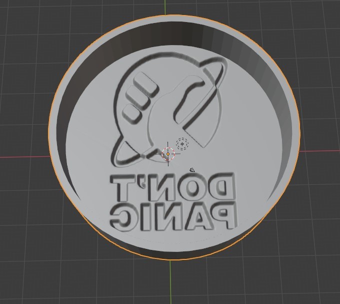 Khuôn Xà Phòng "Đừng Hoảng" (DontPanicSoapMold)