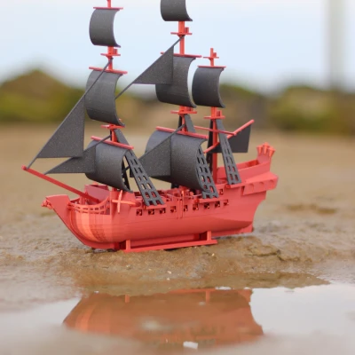 Mô hình Black Pearl có thể in được