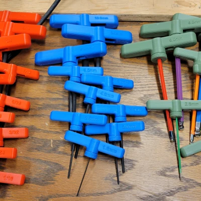 Tay cầm chữ T tùy chỉnh cho Cờ lê lục giác