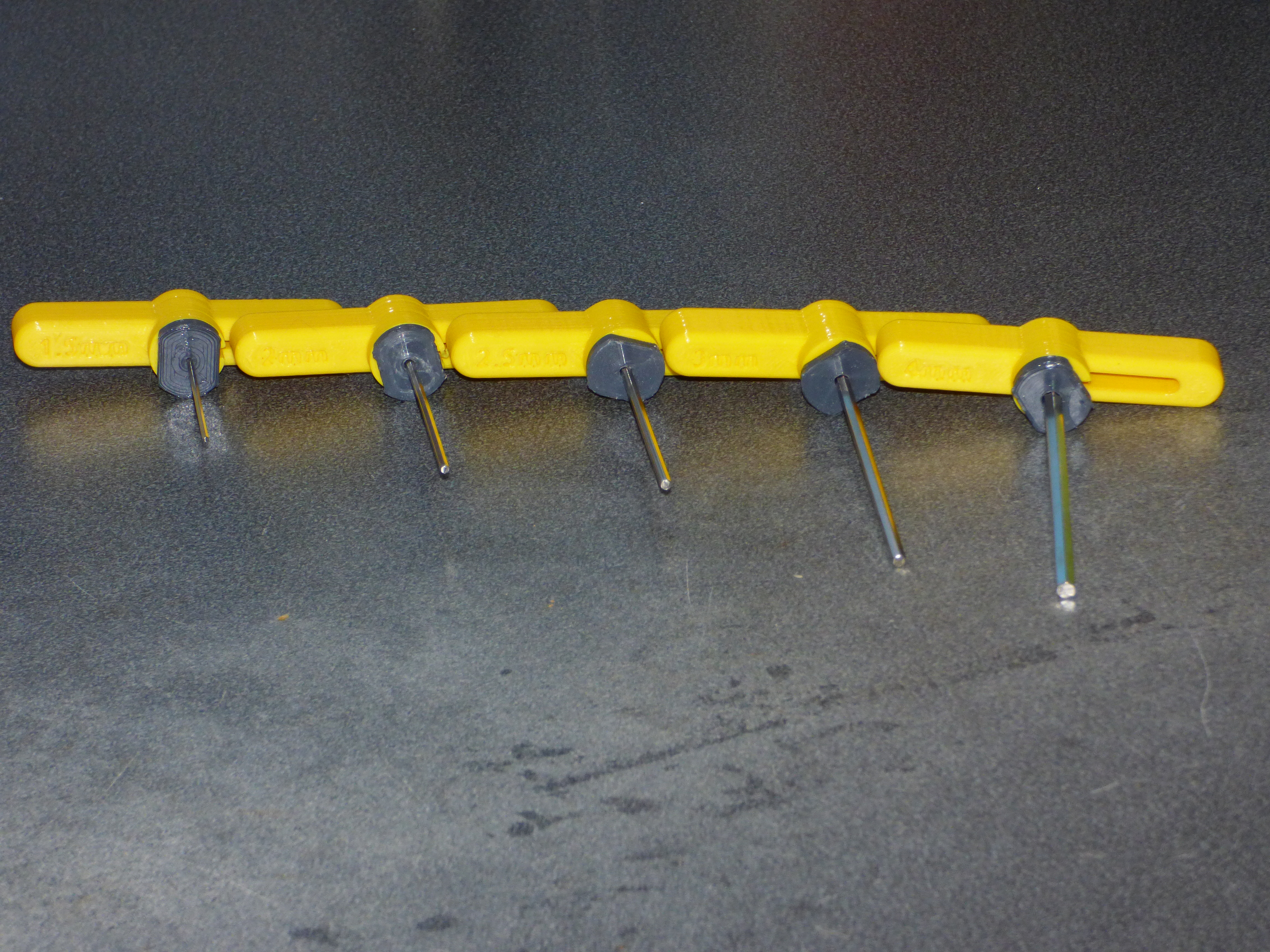 Tay cầm lục giác Allen 1.5mm - 4mm