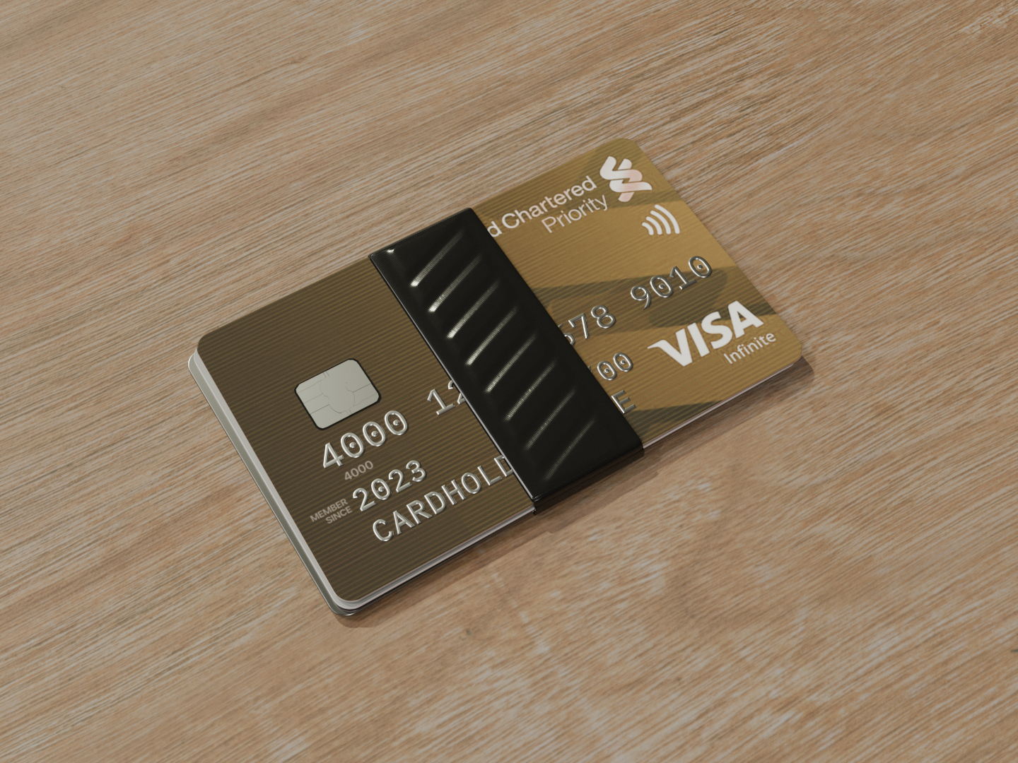 Dây Thun TPU Đựng Thẻ Tín Dụng - Ví Tối Giản