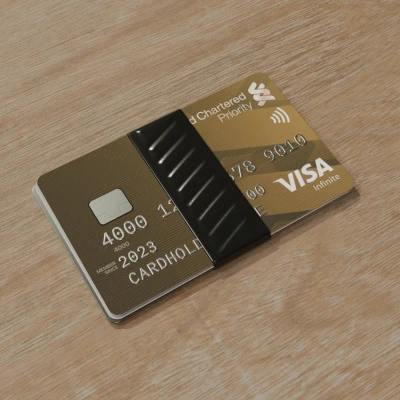 Dây Thun TPU Đựng Thẻ Tín Dụng - Ví Tối Giản