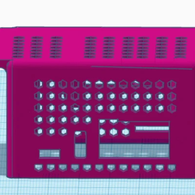 Vỏ Orange Pi Zero 3 có nắp lưới tản nhiệt cho bo mở rộng và vỏ nhôm