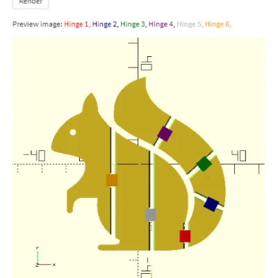 Flexifier: Trình tạo mô hình 3D flexi (in-place)
