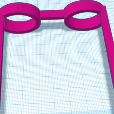 Kính Gọng Dày Giả (Để Chơi Khăm)