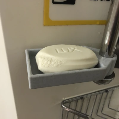 Khay Xà Bông Gắn Thanh Vòi Sen