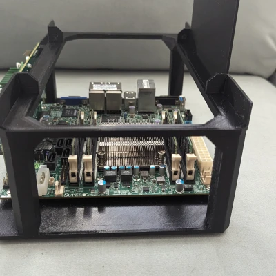 Khay NAS ITX Siêu Ngắn Sâu 4U(ish)