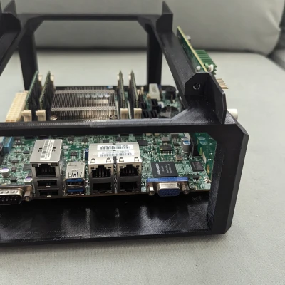 Khay NAS ITX Siêu Ngắn Sâu 4U(ish)