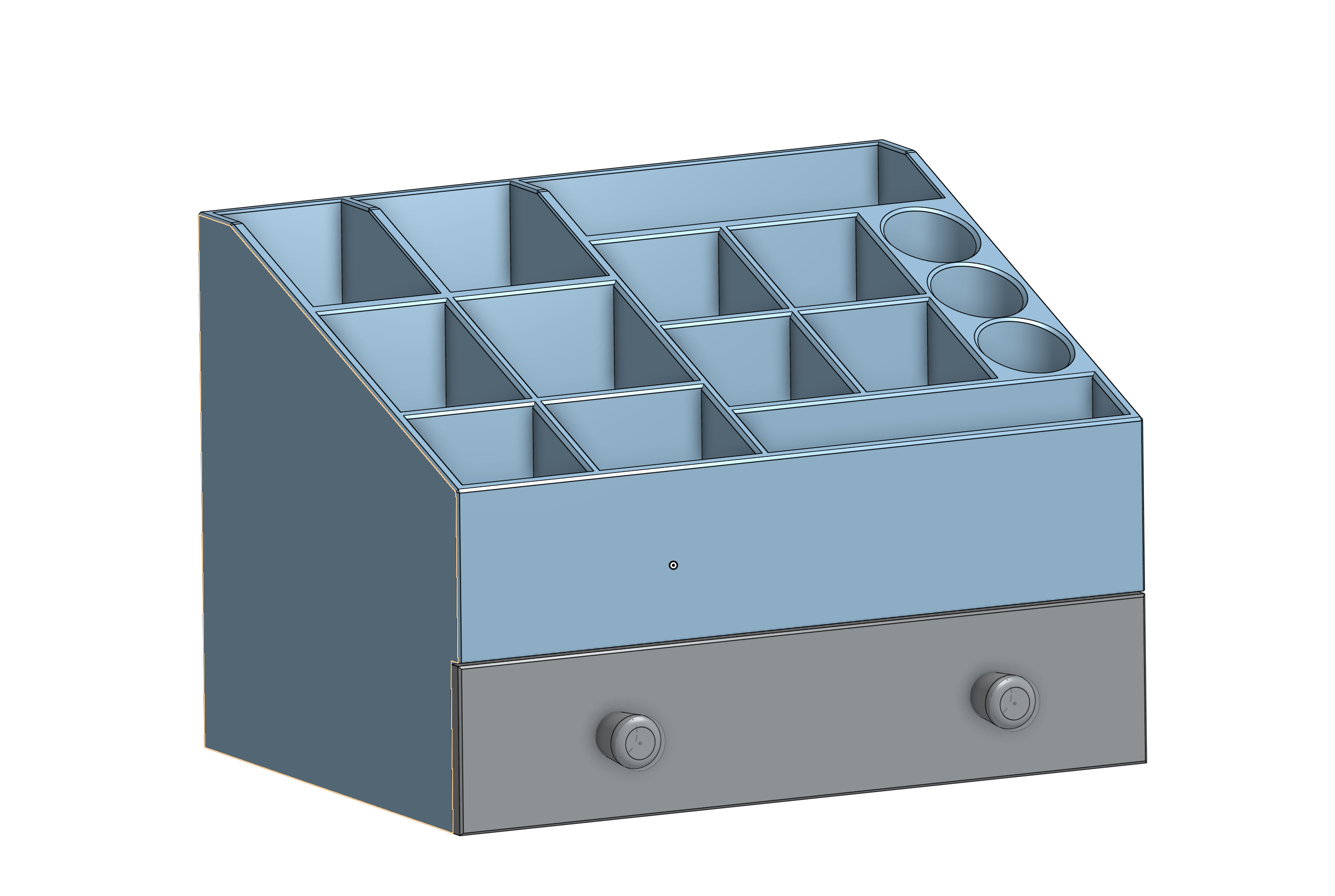 Hộp đựng đồ để bàn 220x160x100mm