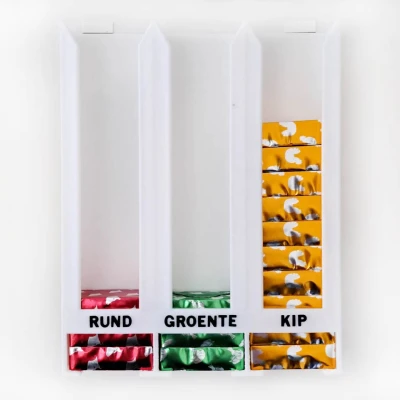 Hộp đựng/Lưu trữ viên/khối nước dùng (3 đến 6 hàng)