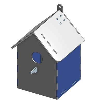 Nhà Chim (Cắt Laser) + ESP32 CAM