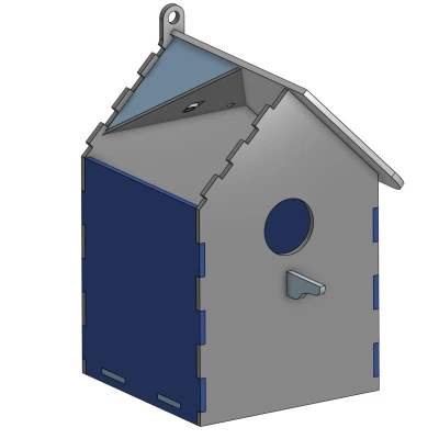 Nhà Chim (Cắt Laser) + ESP32 CAM