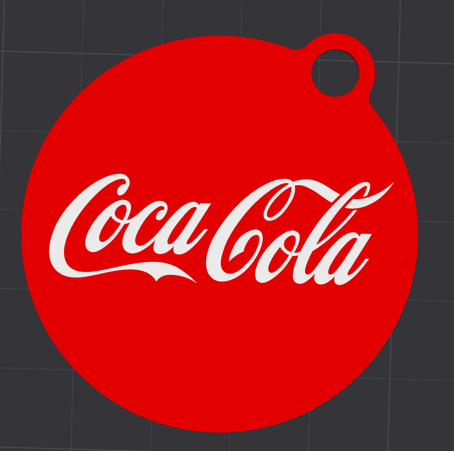 Móc Khóa Logo CocaCola