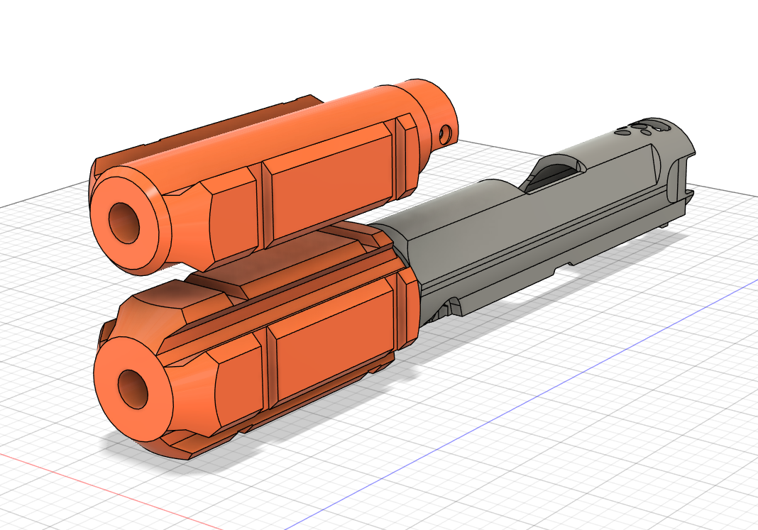 AAP-01 thùng với đường ray picatinny