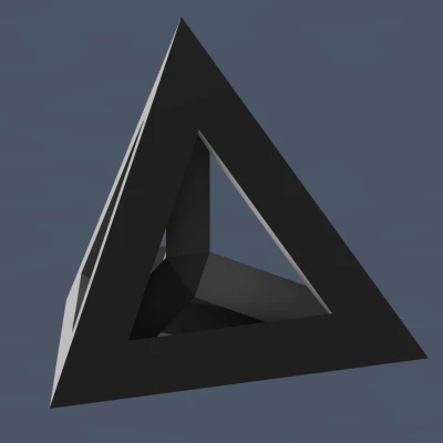 Mô Hình Khối Tứ Diện (Tetrahedron)