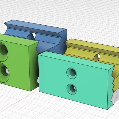 Adapter Picatinny Kép, Phiên bản M3 và M5 (Dễ in)