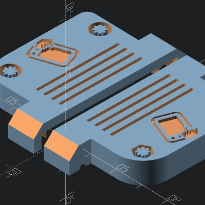 Vỏ đầu nối D-sub góc cạnh 90 °