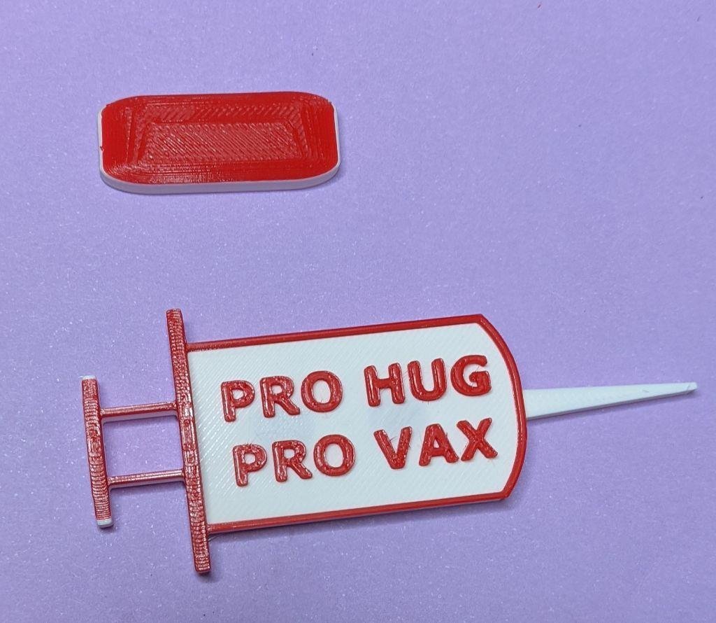 Huy Hiệu Vaccine Từ Tính Pro