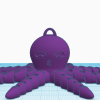 Bạch tuộc dễ thương in tại chỗ (mô hình gốc)(làm bằng tinkercad) - Thumbnail 1