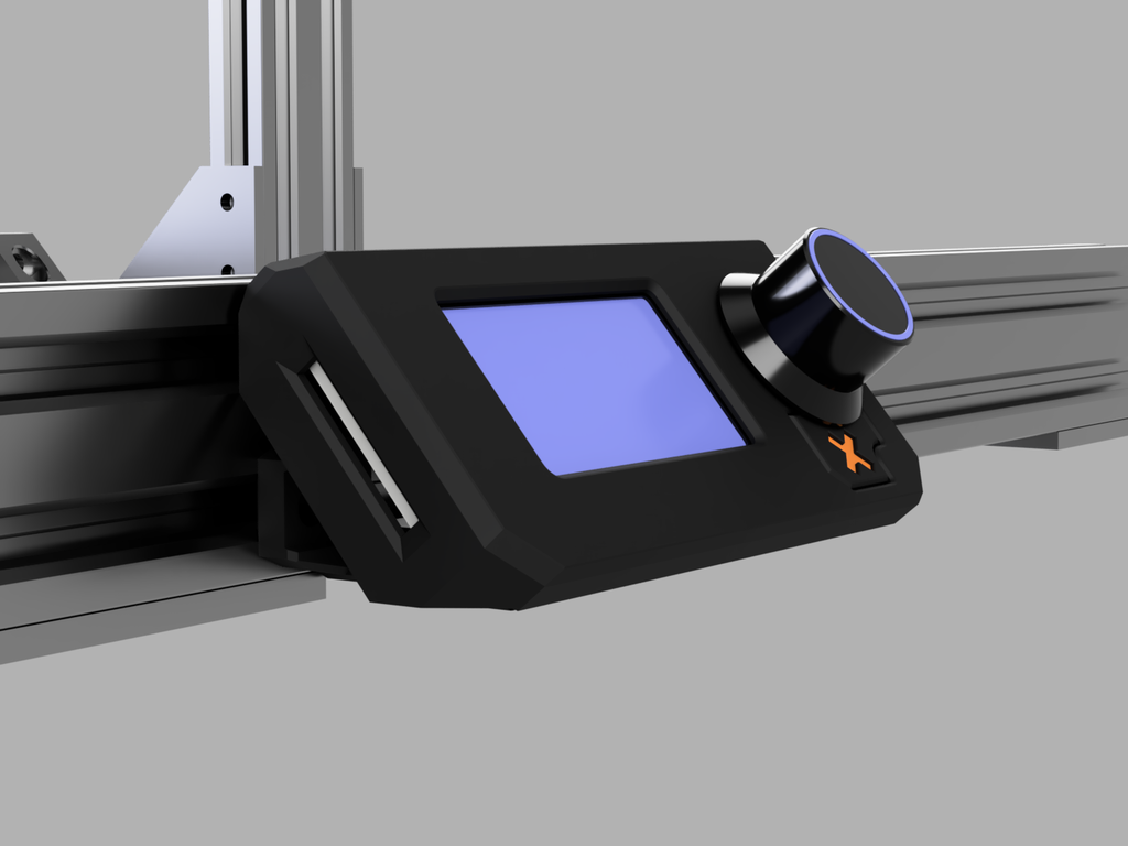 Vỏ Màn hình LCD Mini 12864 cho Thanh nhôm 2020 V-Slot