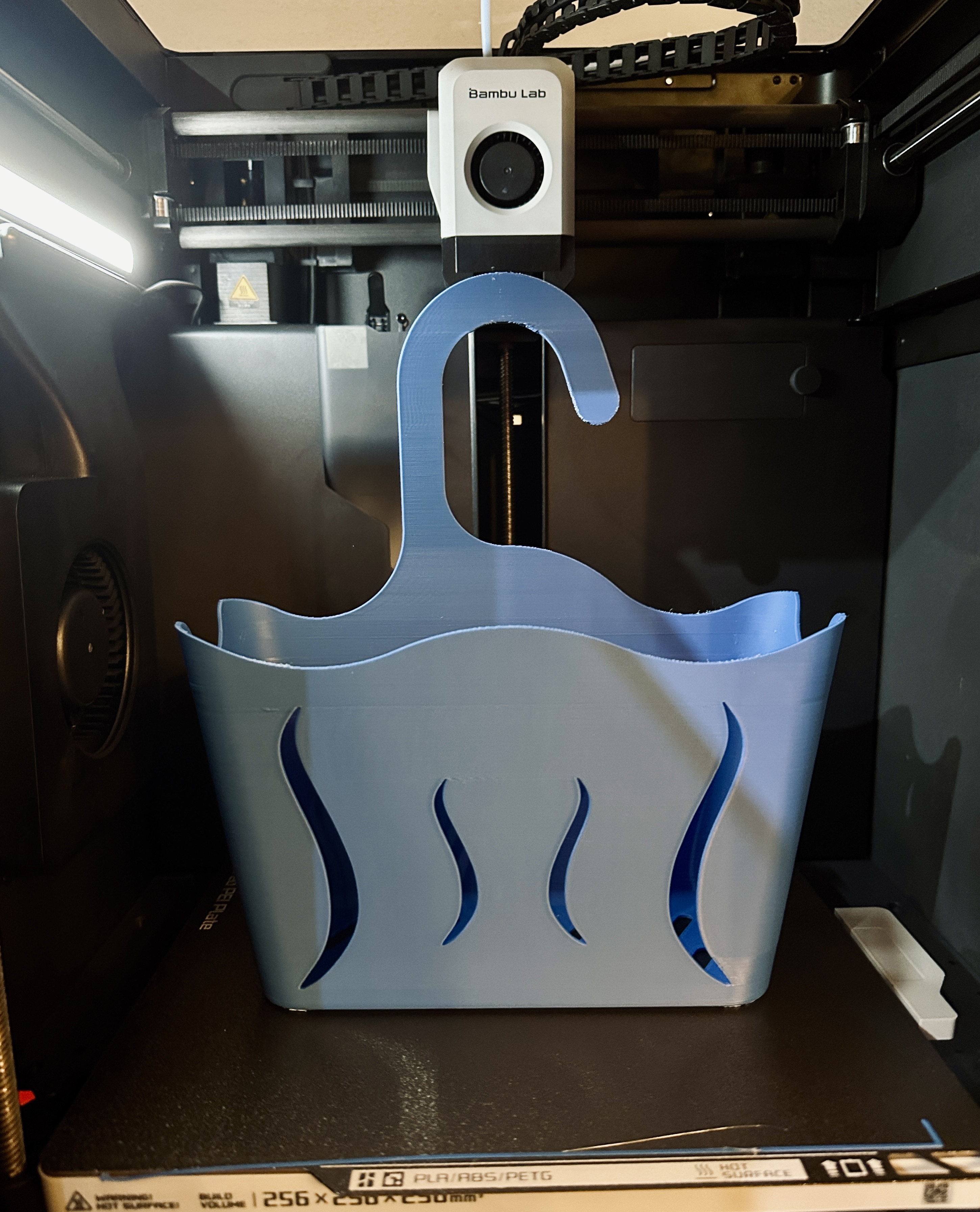 Rổ Treo Tắm/Giỏ Đựng Có Hoa Văn Sóng