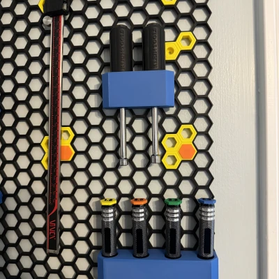 Đế Giữ Lục Giác (Driver) Cho Bảng Lưu Trữ Tổ Ong