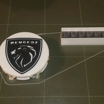 Nắp chụp mâm nhôm 16' sư tử Peugeot 2021