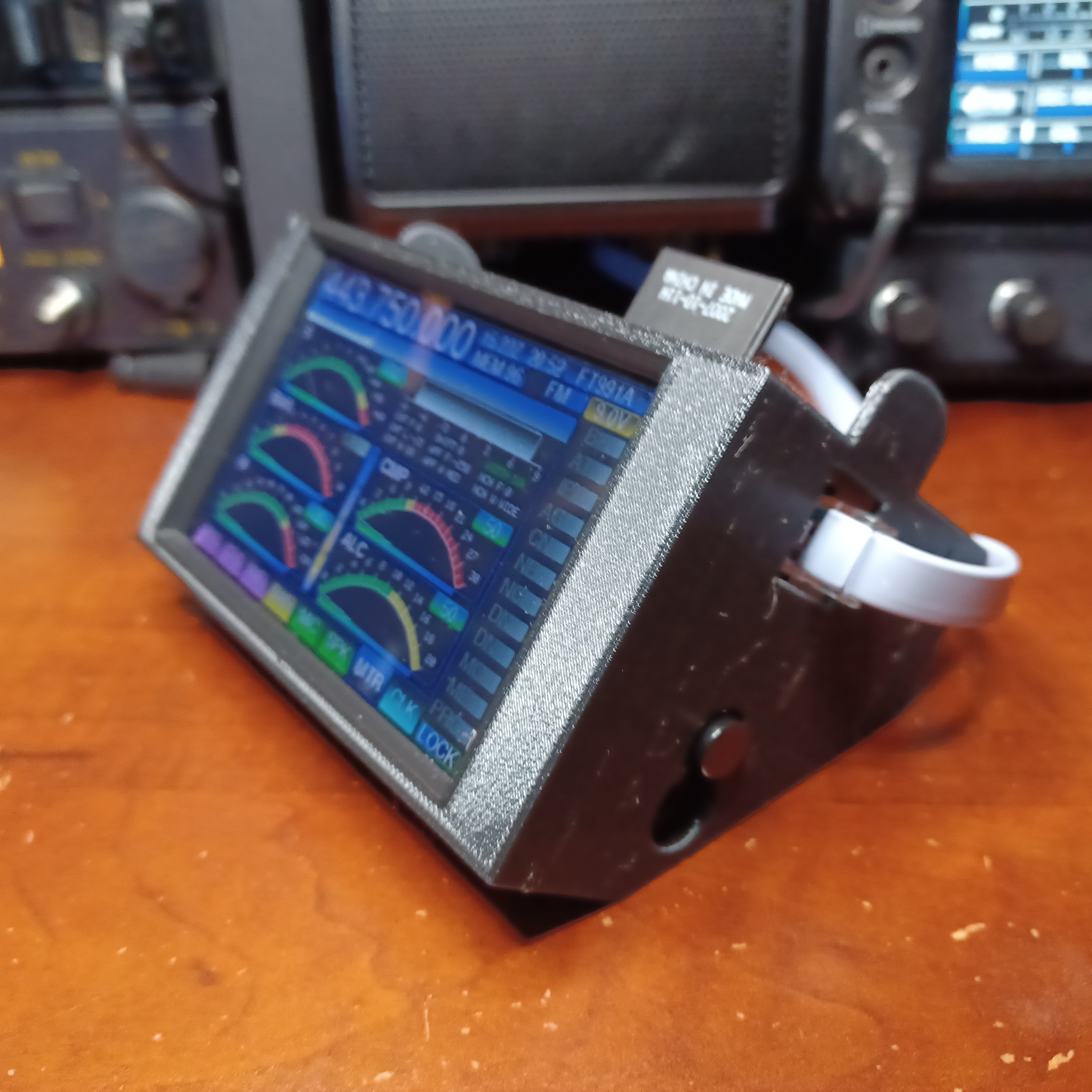 Trường hợp cho màn hình Cattouch cho YAESU FT-991A