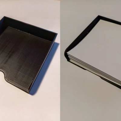 Ghi chú giấy hộp 90x90mm