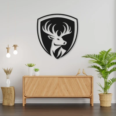 Mẫu Hươu Trang Trí Treo Tường