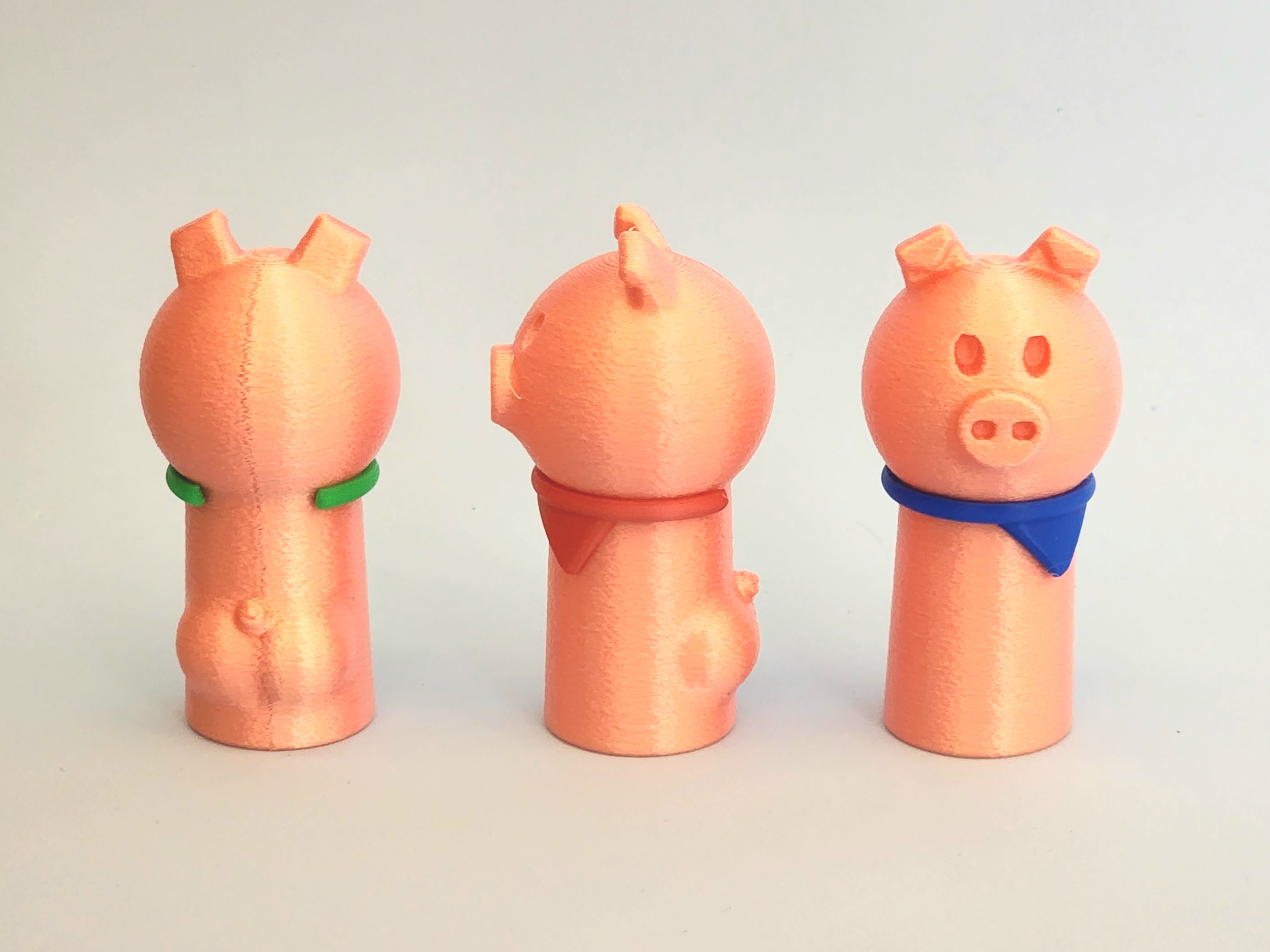 Bộ rối ngón tay Ba Chú Heo Con