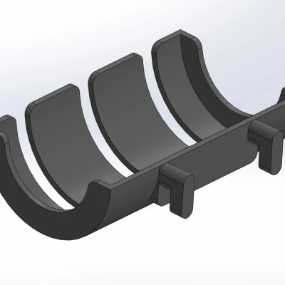 Kệ giữ cuộn cáp USB (Ikea Skadis)