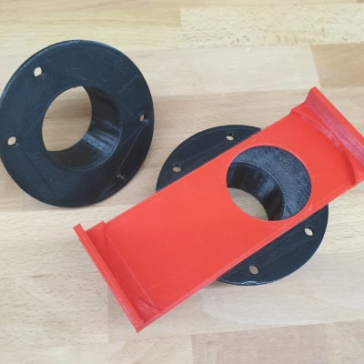 Cổng vụ nổ cho 50 và 75mm/slide cho HT50 và HT75mm