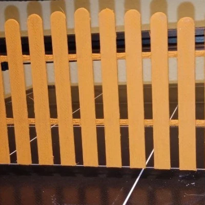 Mô hình hàng rào gỗ