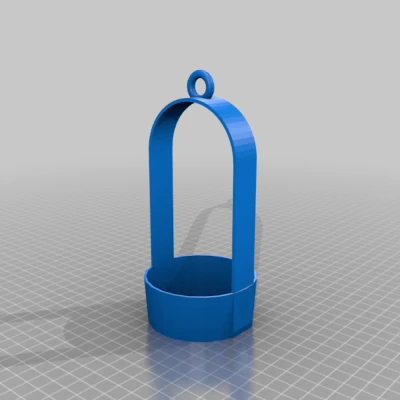 Chén uống nước cho chim có đế