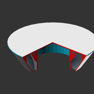 Bộ khuếch tán vòng LED (12,16,24 × Neopixel)