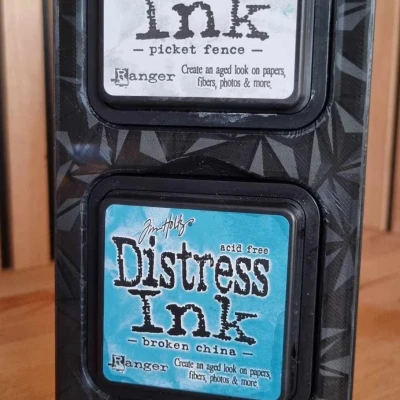 Hộp đựng màu Distress Ink cho Skadis