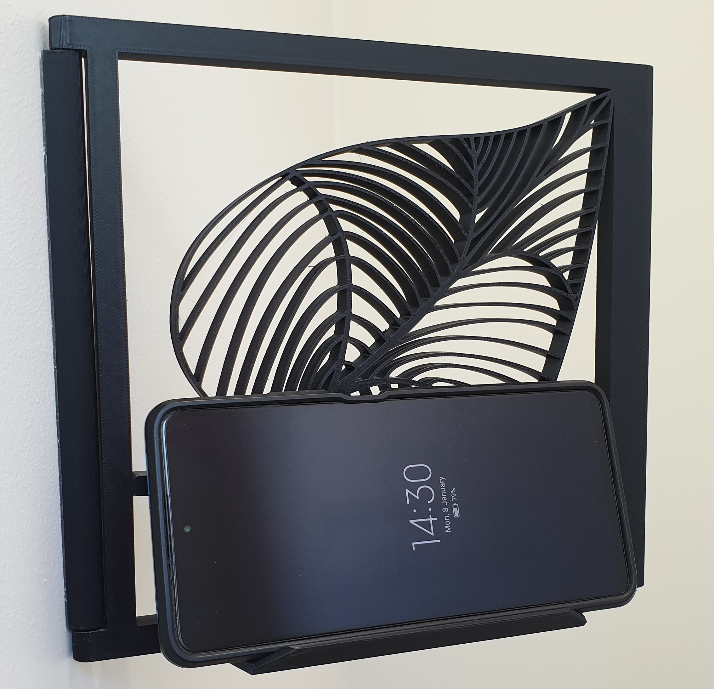 Giá Đỡ Điện Thoại Treo Tường Trang Trí Có Bản Lề