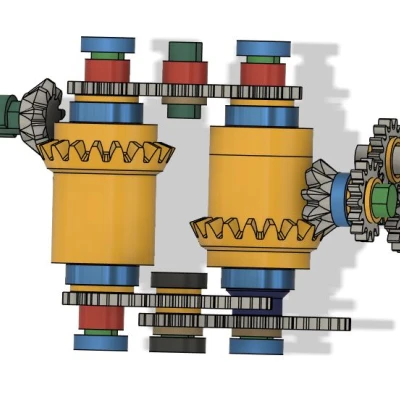 Hộp số tự động 2 cấp cho RC Unimog (lần thử nghiệm #3)