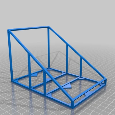 Mô Hình Tấm Pin Năng Lượng Mặt Trời Tỷ Lệ 1:100