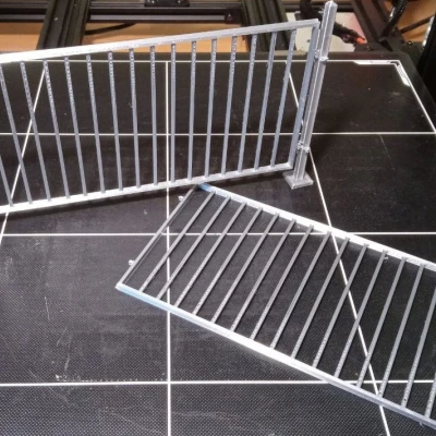 Mô Hình Hàng Rào Sắt