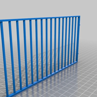 Mô Hình Hàng Rào Sắt