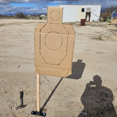 Chân Đế Bia Tập Bắn In 3D