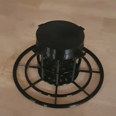 Máng ăn cho chim 1 cục mỡ - Bird feeder 1 tallow ball