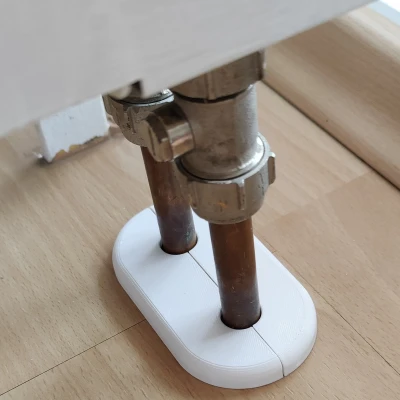 Chụp Ống Sưởi Đôi/ Nắp Ống Nhiệt - Phiên Bản 3 Che Ống Sưởi/ Nắp Ống Nhiệt