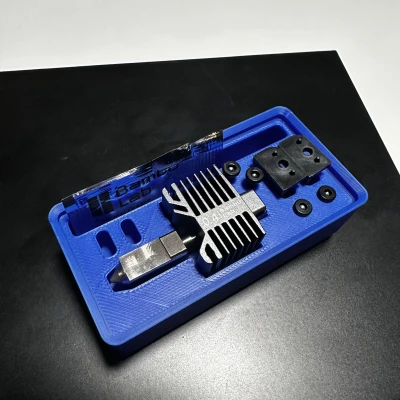 Hộp Đựng Đầu Phun & Phụ Kiện Bambu Chuẩn Gridfinity